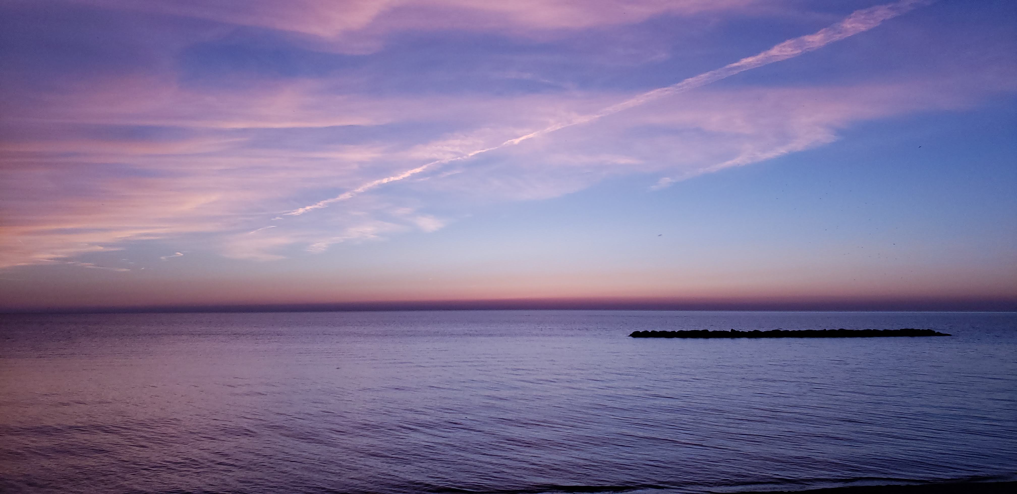 Sunset at Presque Isle State Park