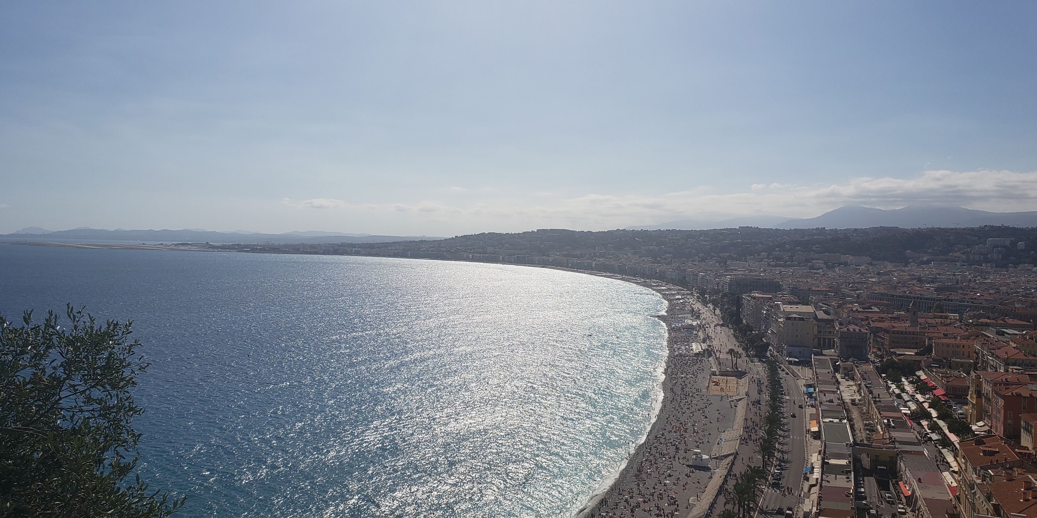 View of French Riviera, Nice, France